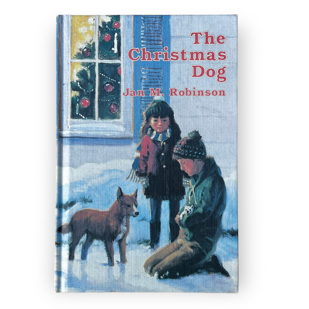 Vintage The Christmas Dog 1969 by Jan M. Robinson Weekly Reader Hardcover Book
